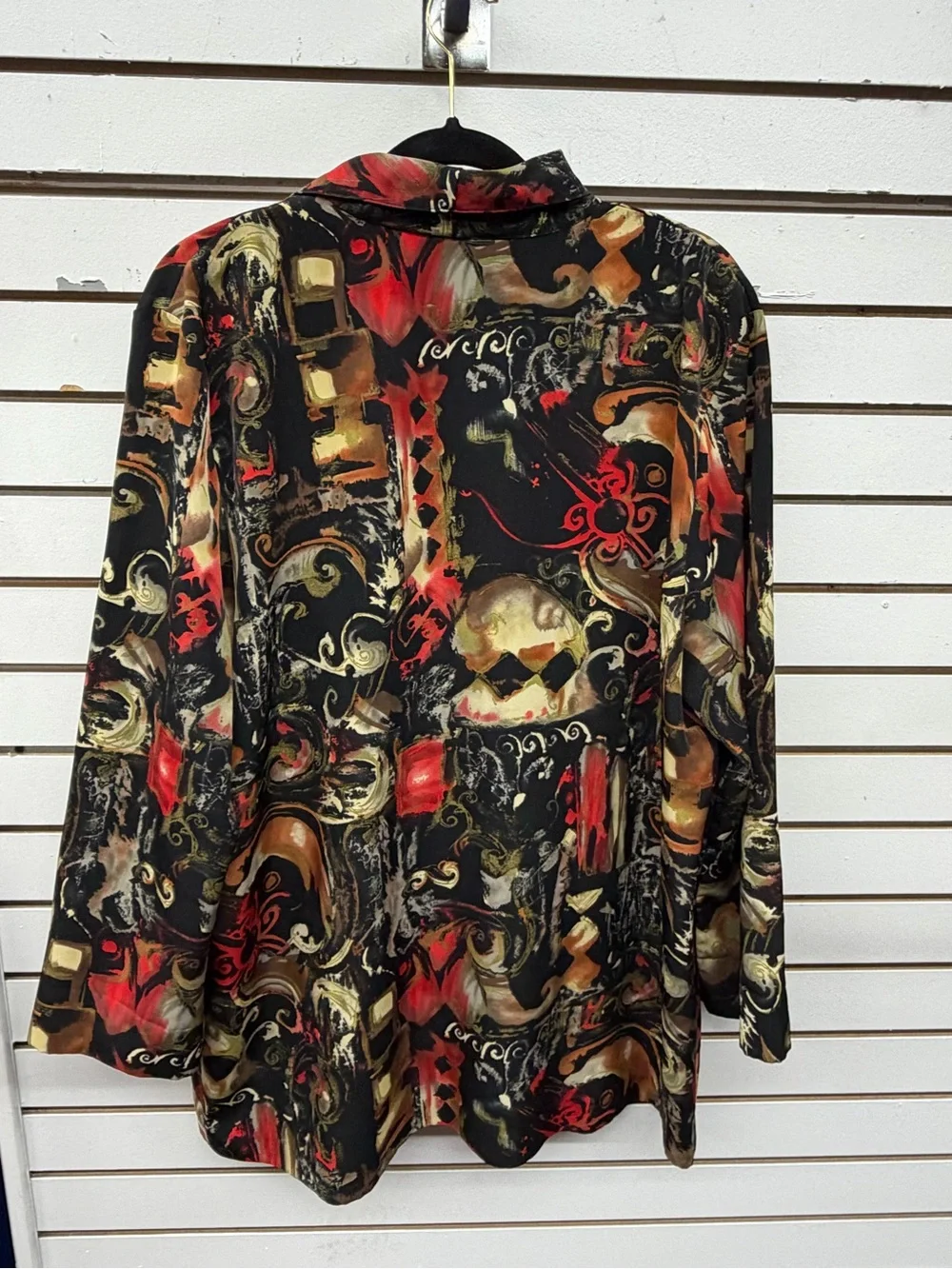 Vintage Kensington Square Abstract Print Blazer Made in USA